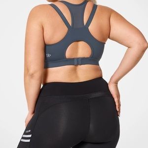 Yvette High Impact Sports Bra - Front Zip